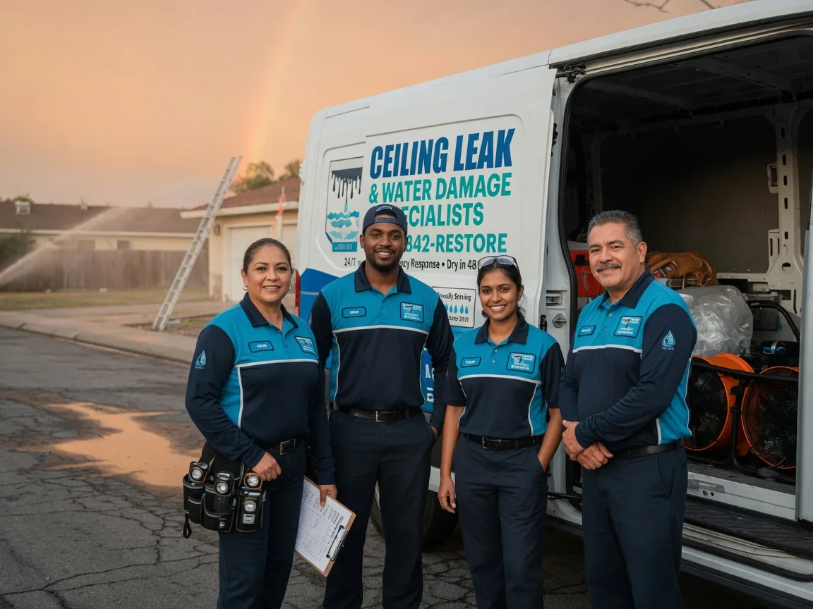 Ceiling Leak Cleanup company in Truman, MN